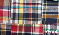INDIA-2159 Patchwork Madras[Tessili / Tessuti] Arinobe Shoten Immagini aggiuntive