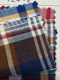 INDIA-2159 Patchwork Madras[Tessili / Tessuti] Arinobe Shoten Immagini aggiuntive