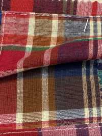 INDIA-2159 Patchwork Madras[Tessili / Tessuti] Arinobe Shoten Immagini aggiuntive