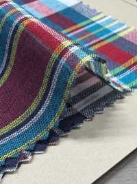 INDIA-2161 Quadro Madras in cotone[Tessili / Tessuti] Arinobe Shoten Immagini aggiuntive