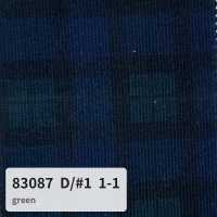 83087 Quadri tartan in velluto a coste 21 wale[Tessili / Tessuti] VANCET Immagini aggiuntive
