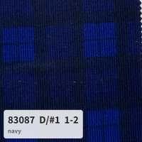83087 Quadri tartan in velluto a coste 21 wale[Tessili / Tessuti] VANCET Immagini aggiuntive