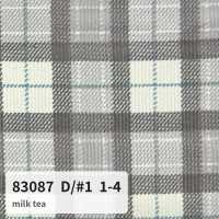 83087 Quadri tartan in velluto a coste 21 wale[Tessili / Tessuti] VANCET Immagini aggiuntive
