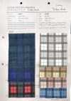 83087 Quadri tartan in velluto a coste 21 wale