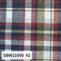 SBW11695 Quadri Madras in cotone/lino[Tessili / Tessuti] SHIBAYA Immagini aggiuntive