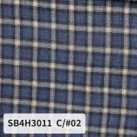 SB4H3011 Batista voile a quadri biologica[Tessili / Tessuti] SHIBAYA Immagini aggiuntive