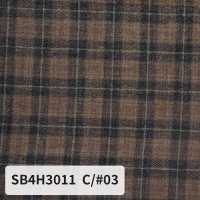SB4H3011 Batista voile a quadri biologica[Tessili / Tessuti] SHIBAYA Immagini aggiuntive