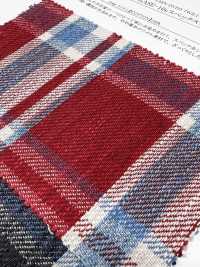 14447 Hank-KASE- 10s Twill Madras a quadri con fiammatura specifica[Tessili / Tessuti] SUNWELL Immagini aggiuntive