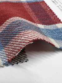 14447 Hank-KASE- 10s Twill Madras a quadri con fiammatura specifica[Tessili / Tessuti] SUNWELL Immagini aggiuntive