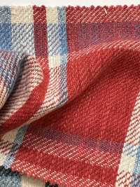 14447 Hank-KASE- 10s Twill Madras a quadri con fiammatura specifica[Tessili / Tessuti] SUNWELL Immagini aggiuntive