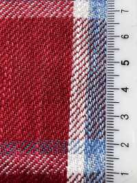 14447 Hank-KASE- 10s Twill Madras a quadri con fiammatura specifica[Tessili / Tessuti] SUNWELL Immagini aggiuntive
