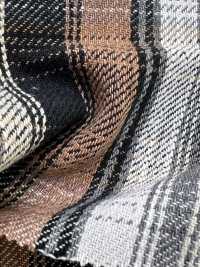 14449 Hank-KASE- 10s Specifica Twill fiammato a quadri tartan effetto ombra[Tessili / Tessuti] SUNWELL Immagini aggiuntive