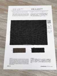 OEA42377 Lana e lino bulgari Highland con motivo spazzolato e finitura washed[Tessili / Tessuti] Oharayaseni Immagini aggiuntive