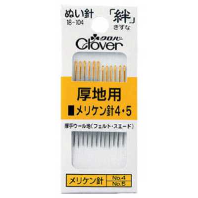 18104 Ago da cucito Kizuna Meriken Needle 4.5 Y4