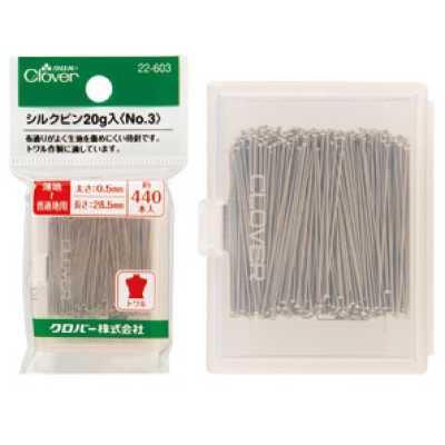 22603 Spilli per seta, 20 G, N. 3