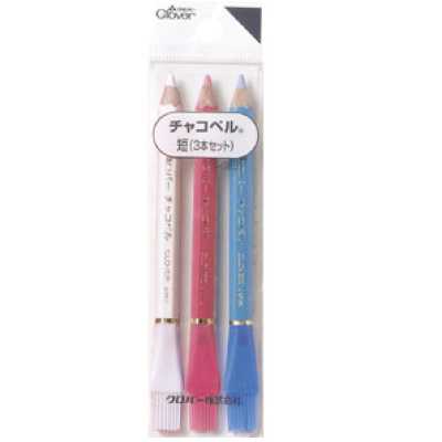 24085 Set di 3 matite gessate corte