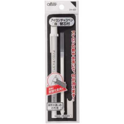 24423 Penna a gesso termoadesiva <Bianco> con ricarica