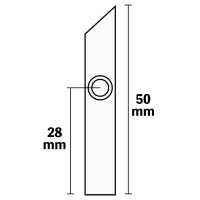 26013 Snapper Per Le Spalle <Bianco>[Forniture Artigianali] Trifoglio Sottofoto
