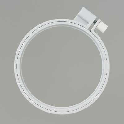 57258 Telaio da ricamo colorato 10 cm <Grigio>