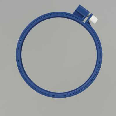 57261 Telaio da ricamo colorato 12 cm <blu navy>