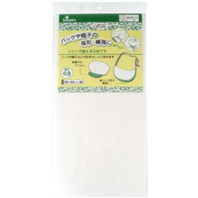 57356 Irrigiditore in polietilene per borse e cappelli 0,5 mm bianco