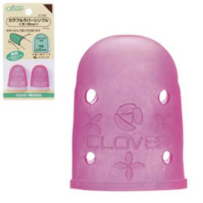 57392 Ditale in gomma colorato <grande, 16 mm>