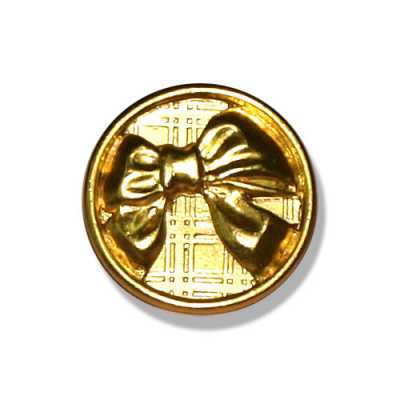 DM2221 Bottone con gambo a semi-anello ad anello circolare fuso