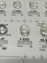 F5603 Bottone Con Taglio A Diamante[Pulsante] IRIS Sottofoto