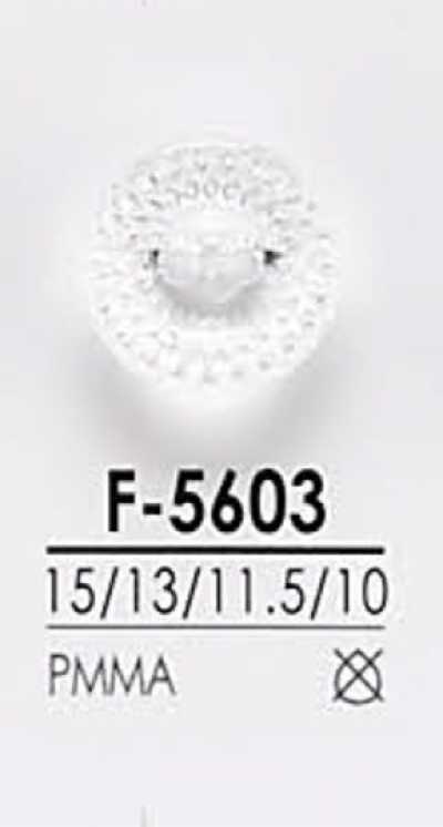 F5603 Bottone con taglio diamantato