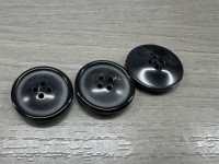 HB310 Corno Di Bufalo Autentico, Bottone A 4 Fori[Pulsante] IRIS Foto secondaria