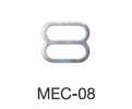 MEC08 Regolatore Della Cinghia Del Reggiseno 8 Mm * Compatibile Con Rilevatore Di Aghi