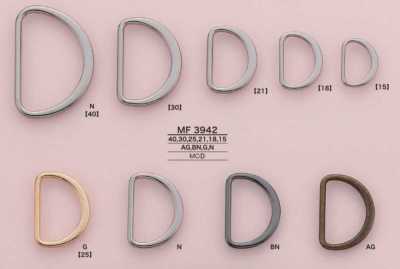 MF3942 Anello a D piatto