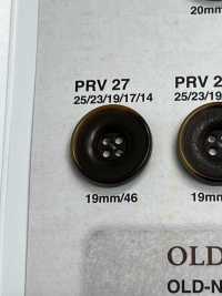 PRV27 Bottoni A Forma Di Noce Per Giacche E Abiti[Pulsante] IRIS Sottofoto