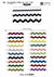 SIC-3113 Nastro a righe con gallone zig zag