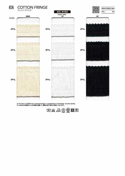SIC-4102 Frangia di cotone