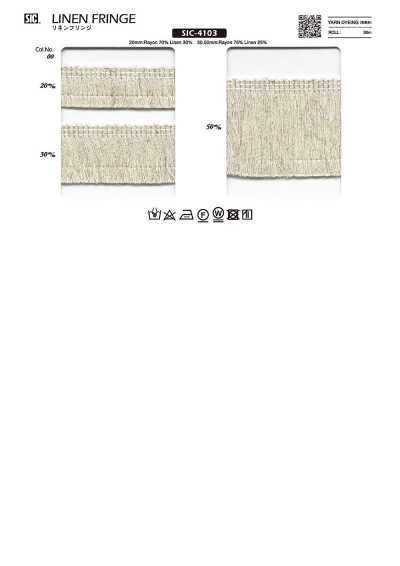 SIC-4103 Frangia in lino
