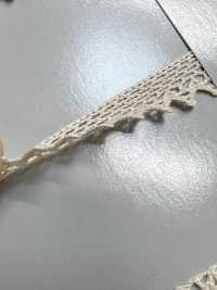 SIC-7317 Pizzo A Torsione In Cotone Biologico / 8 Mm SHINDO(SIC) Foto secondaria