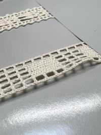 SIC-7320 Pizzo A Torsione In Cotone Biologico / 12 Mm SHINDO(SIC) Foto secondaria