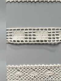 SIC-7320 Pizzo A Torsione In Cotone Biologico / 12 Mm SHINDO(SIC) Foto secondaria