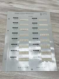 SIC-7321 Pizzo A Torsione In Cotone Biologico / 12 Mm SHINDO(SIC) Foto secondaria