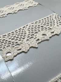 SIC-7322 Pizzo A Torsione In Cotone Biologico / 17 Mm SHINDO(SIC) Foto secondaria