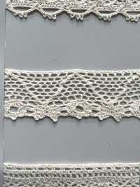 SIC-7322 Pizzo A Torsione In Cotone Biologico / 17 Mm SHINDO(SIC) Foto secondaria