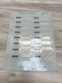 SIC-7322 Pizzo A Torsione In Cotone Biologico / 17 Mm SHINDO(SIC) Foto secondaria