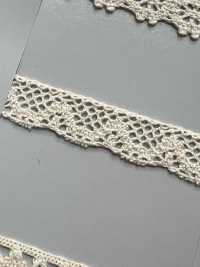 SIC-7324 Pizzo A Torsione In Cotone Biologico / 9 Mm SHINDO(SIC) Foto secondaria