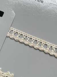 SIC-7327 Pizzo A Torsione In Cotone Biologico / 8 Mm SHINDO(SIC) Foto secondaria