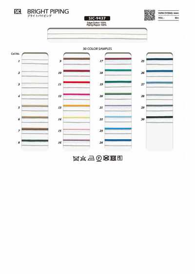 SIC-9437 Nastro per piping brillante