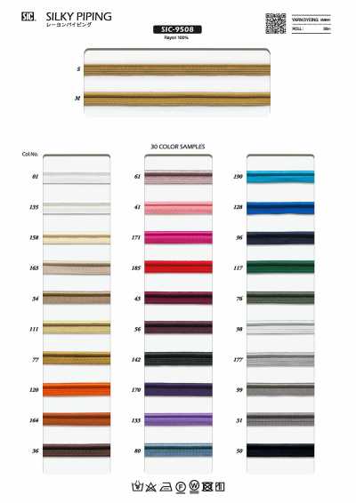 SIC-9508 Nastro per piping in rayon