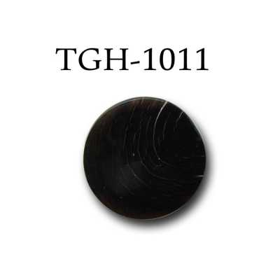 TGH1011 Bottone piatto in corno di bufalo originale