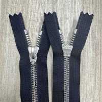 5VYXMVC-LF-SIL Cerniera METALUXE Vislon Taglia 5, Lamina Argentata, Estremità Chiusa YKK Foto secondaria