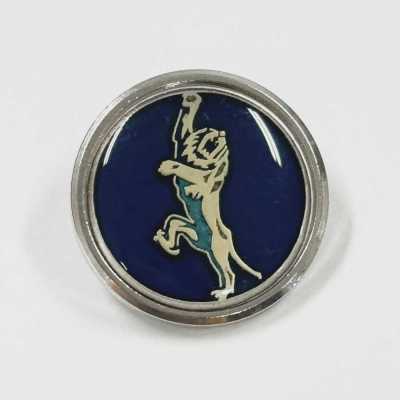 302 Bottoni in metallo di fabbricazione giapponese per abiti e giacche, blu argento